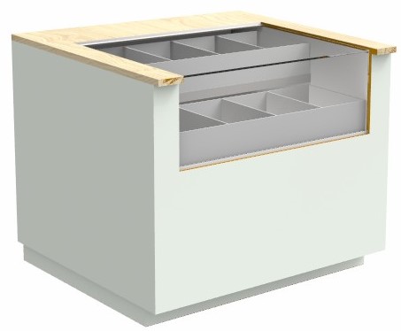 Présentoir revente confiseries Épure - TECMAG