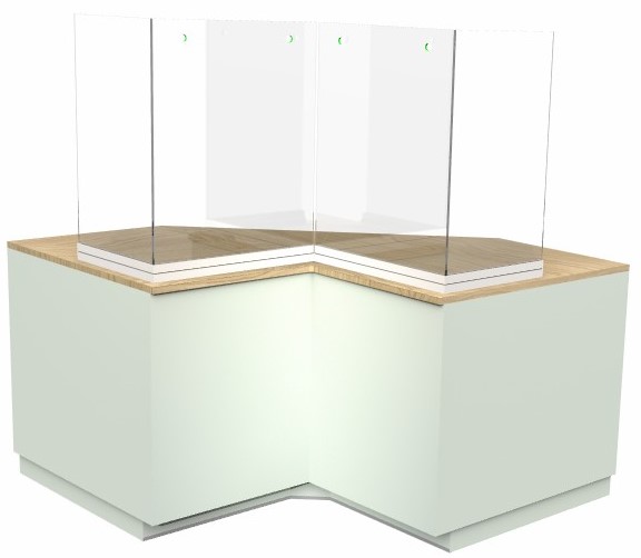 Évènementiel d'angle Épure - TECMAG