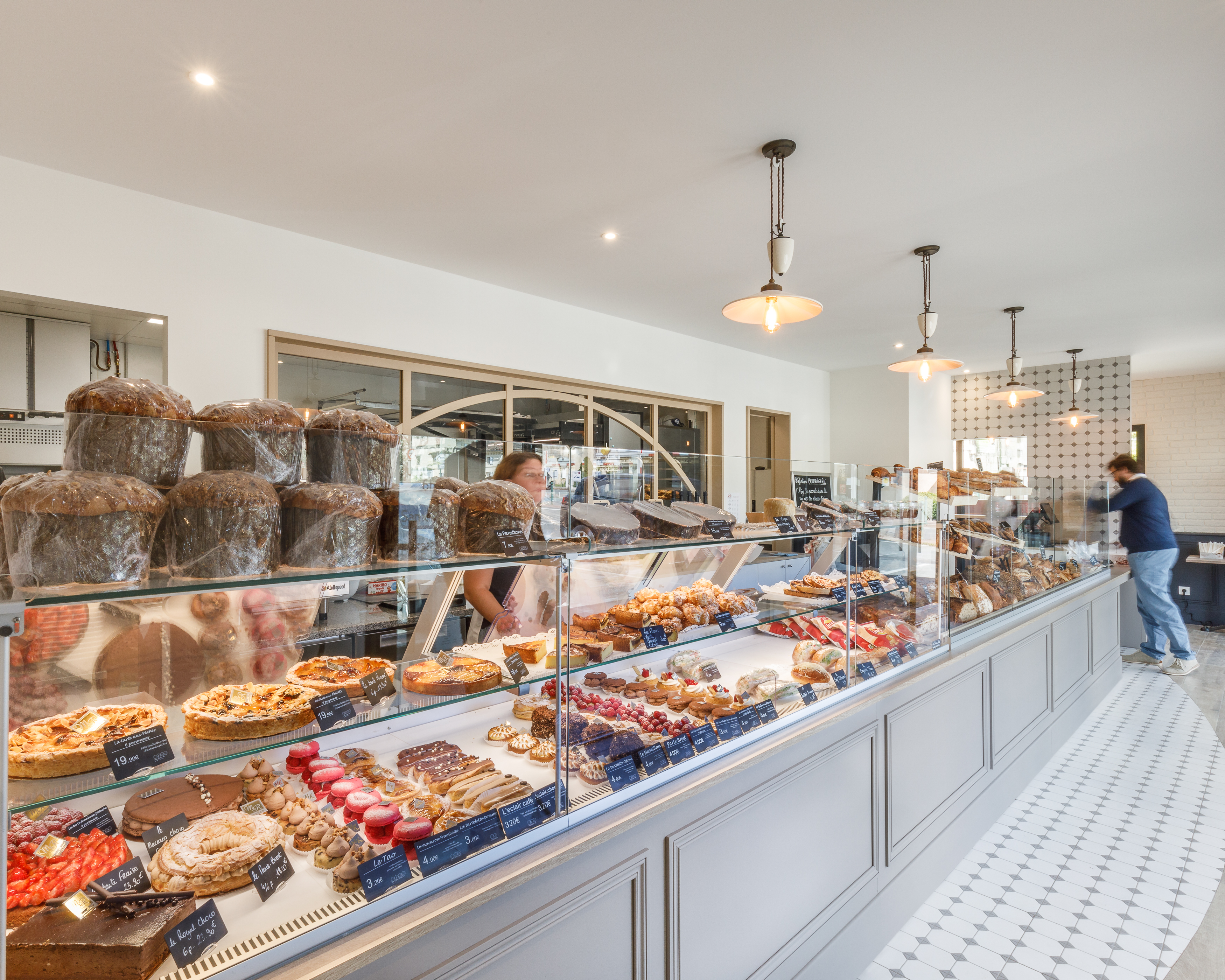 Vitrine boulangerie Redivat