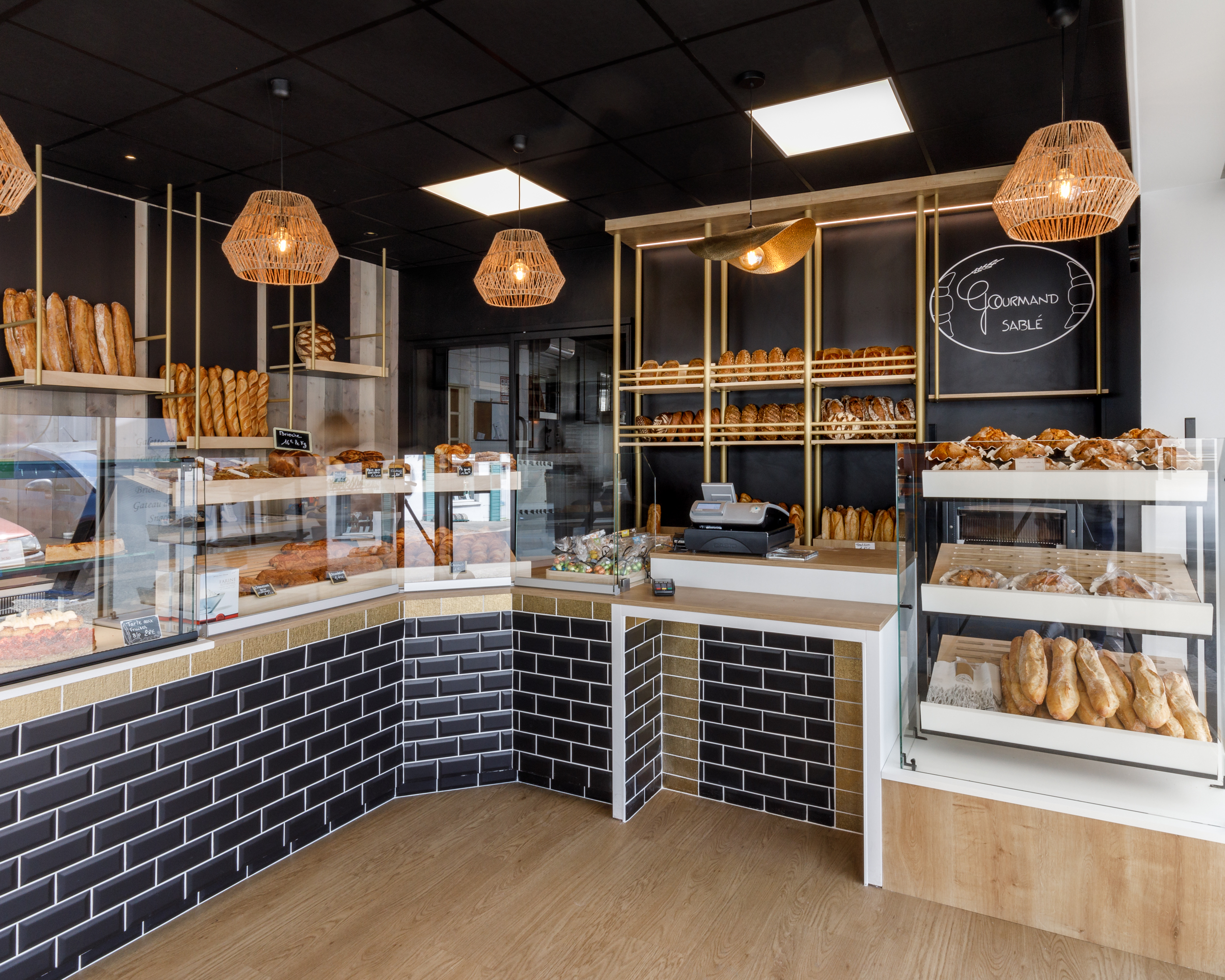 Espace vente boulangerie pâtisserie