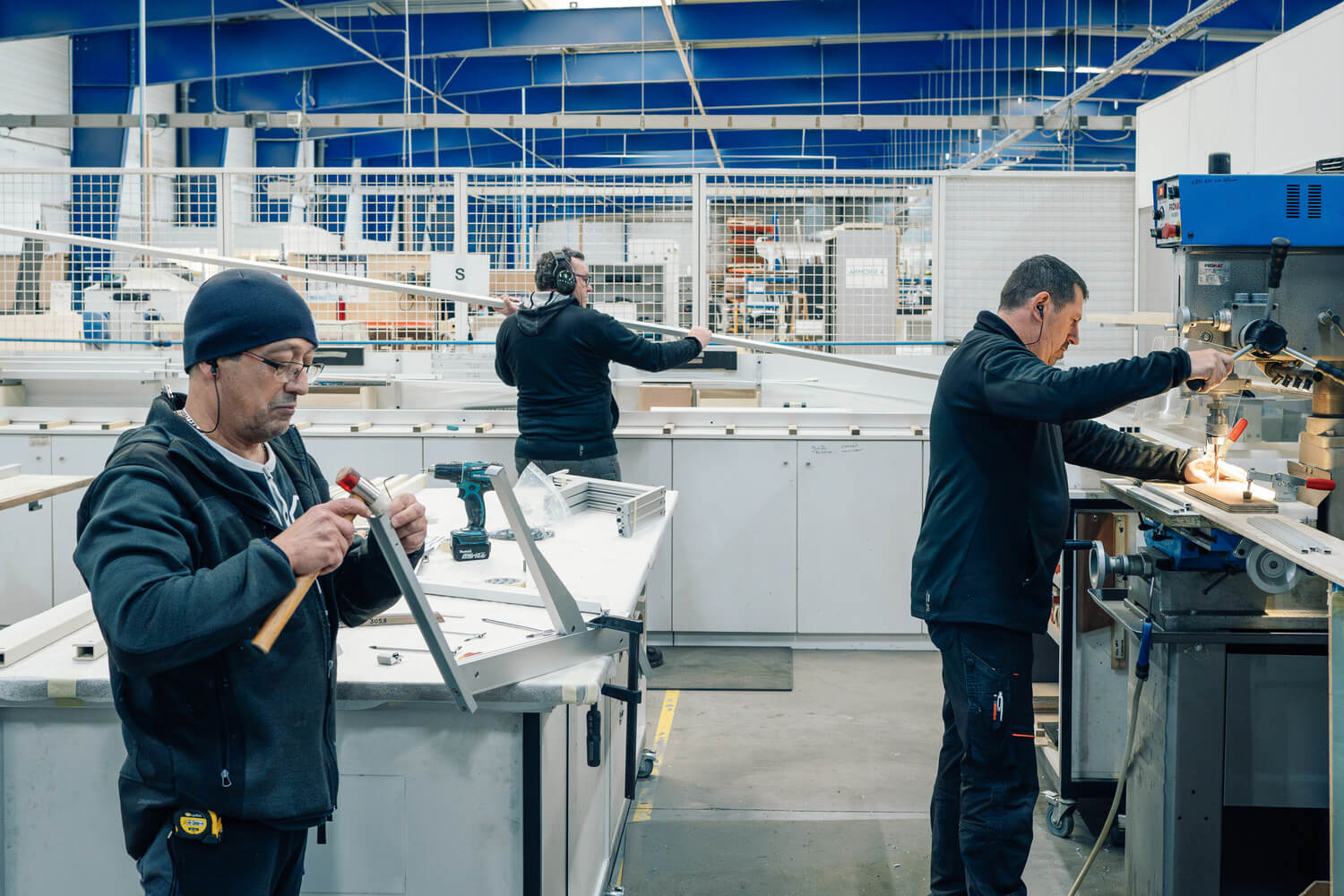 Atelier de fabrication EVEMA